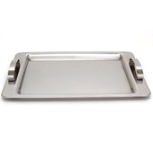 BANDEJA COM ALÇA INOX ATINA 40CM