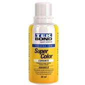Corante Líquido Super Color Amarelo 50ml Tekbond