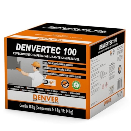 DENVERTEC 100 IMPERMEABILIZANTE 18KG