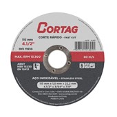 Disco De Corte Inox Cortag 115mm