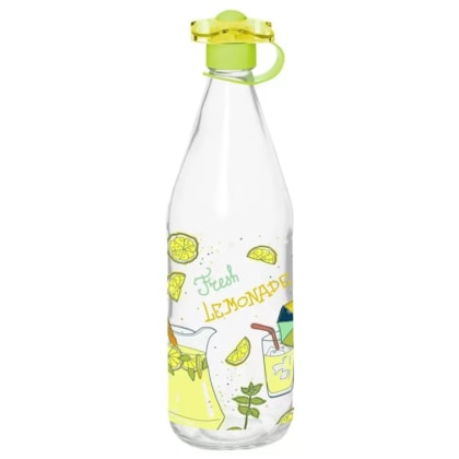 GARRAFA DE VIDRO LIMONADA 1L