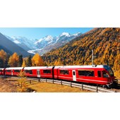 Passeio de Trem na Suíça