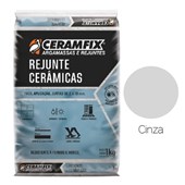 Rejunte Cerâmicas Cinza 1Kg Ceramfix