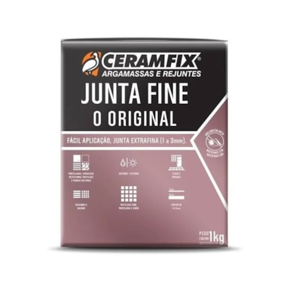 REJUNTE JUNTA FINE MARROM SUCUPIRA 1 KG