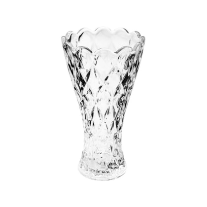 Vaso em Cristal Wolff Transparente 24,5cm